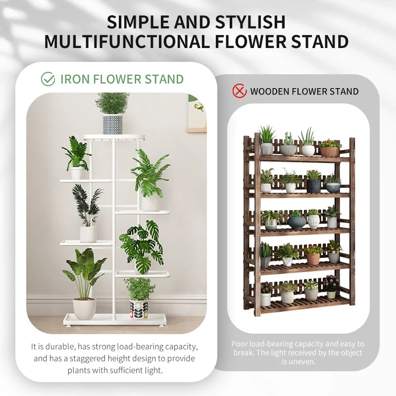 Iron Flower Pot Stand