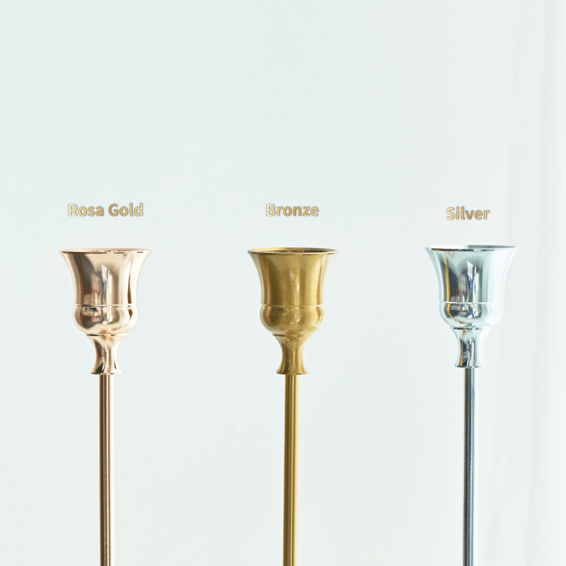 Brass Candlestick (3-Piece Set)