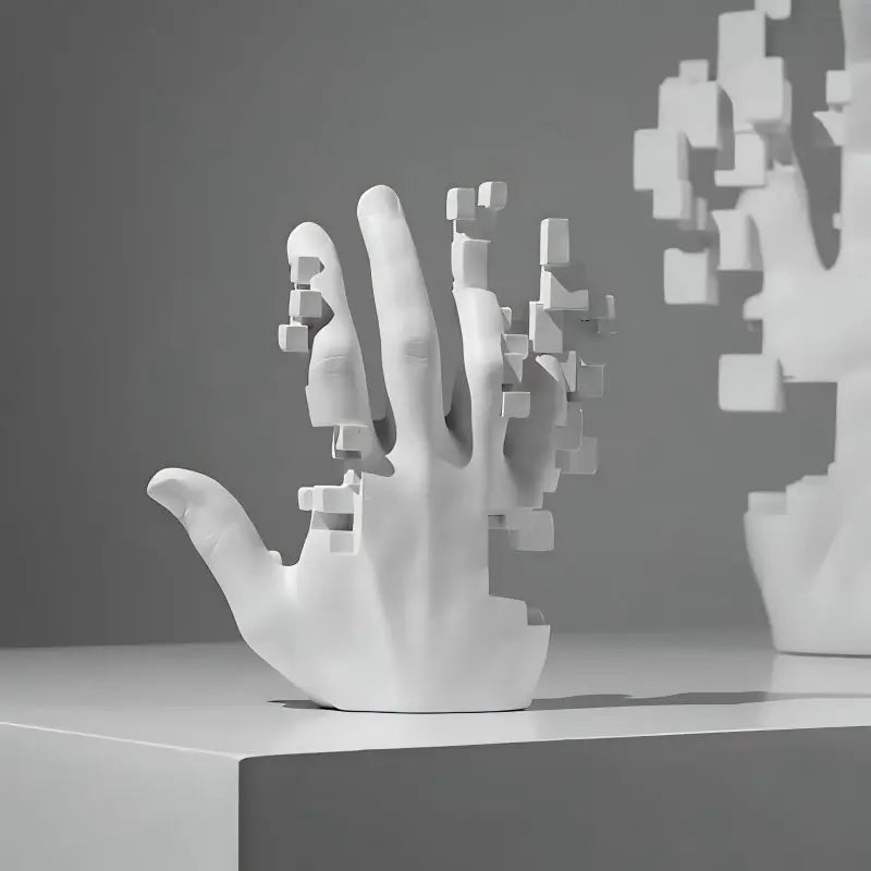 Resin Palm Sculpture