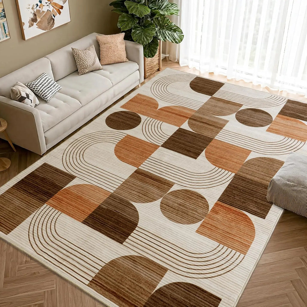 Abstract Geometric Area Rug