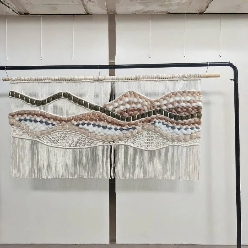 Boho Irregular Macrame Wall Hanging