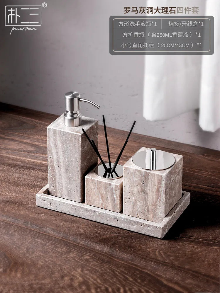 Luxury Travertine Reed Diffuser