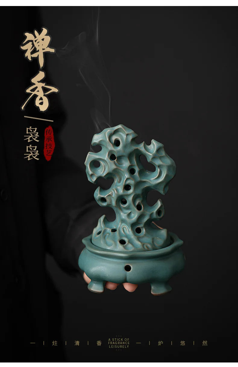 Zen Ceramic Incense Burner