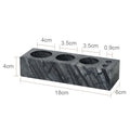 Black Marble Bath Accessory Set