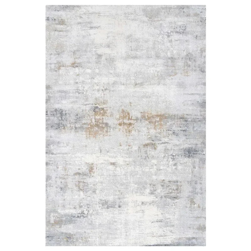 Abstract Neutral Area Rug