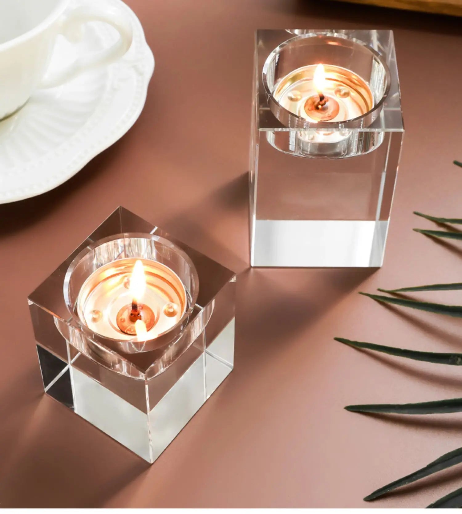 Crystal Candle Holder