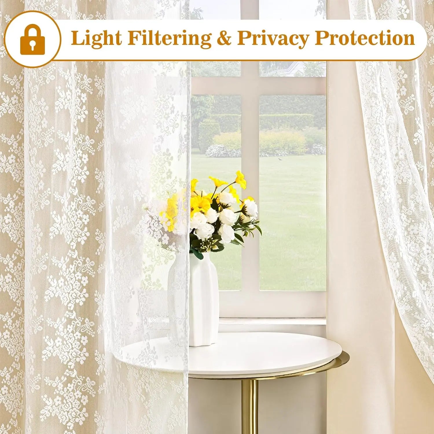 Modern Linen Blackout Curtains, 63"