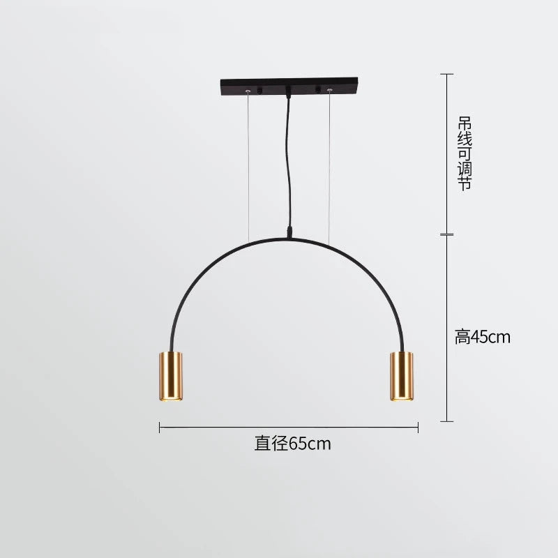 Modern Arc Pendant Lamp