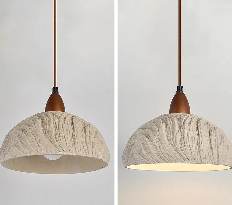 Wabi-Sabi Cement Pendant Chandelier
