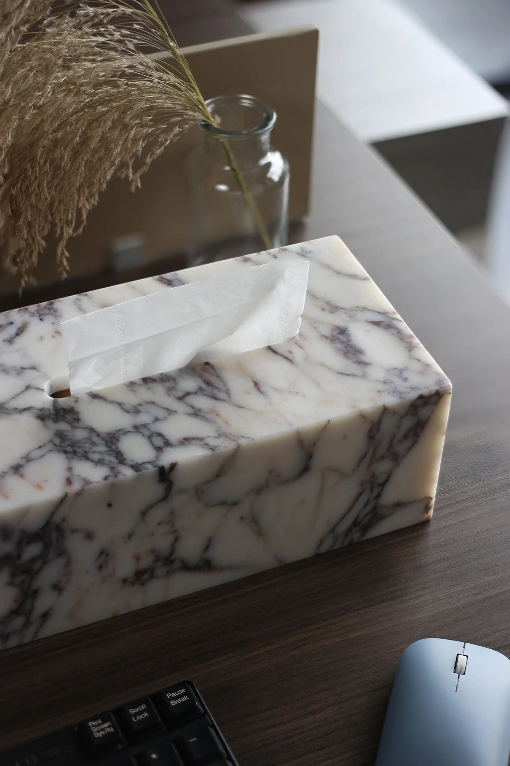Calacatta Viola Tissue Box