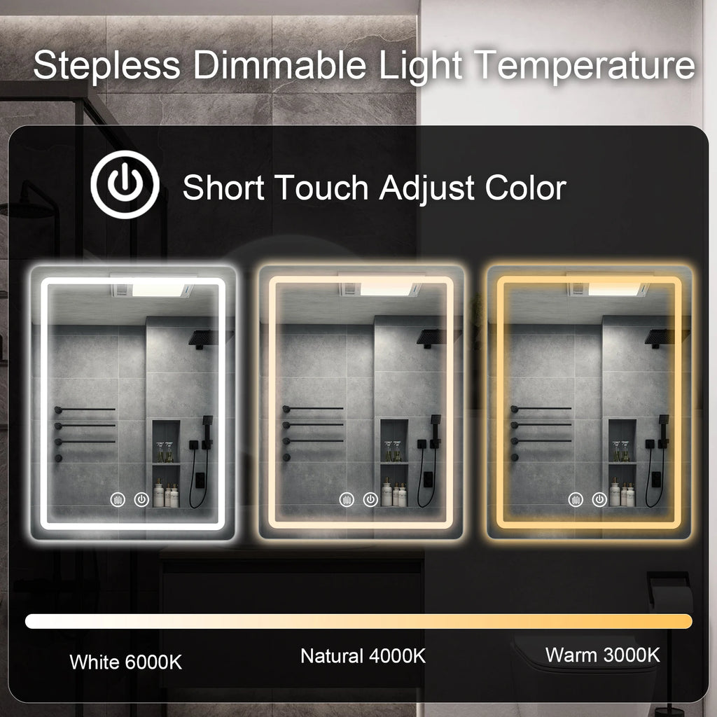 Backlit LED Bathroom Mirror