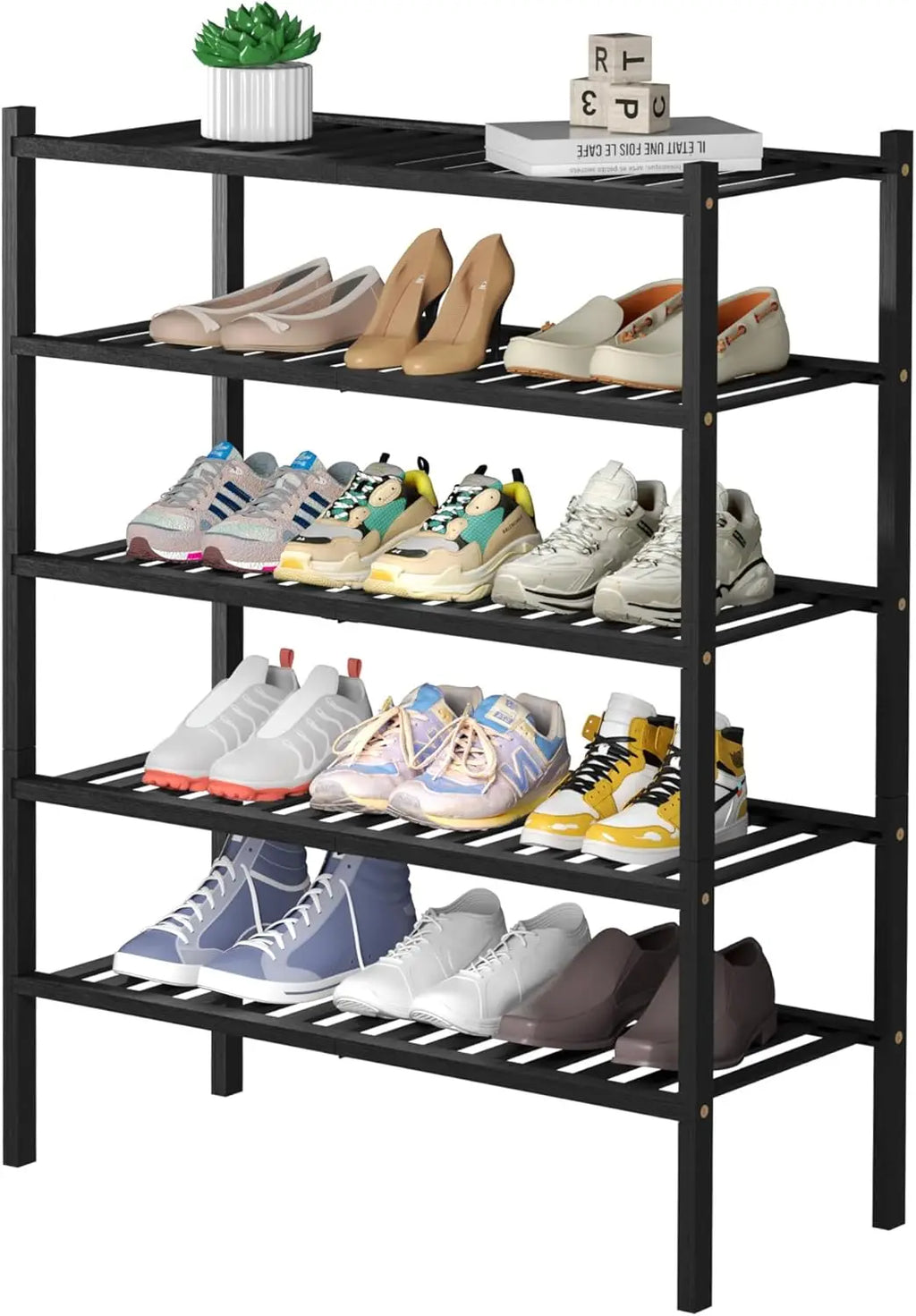 Bamboo Shoe Rack