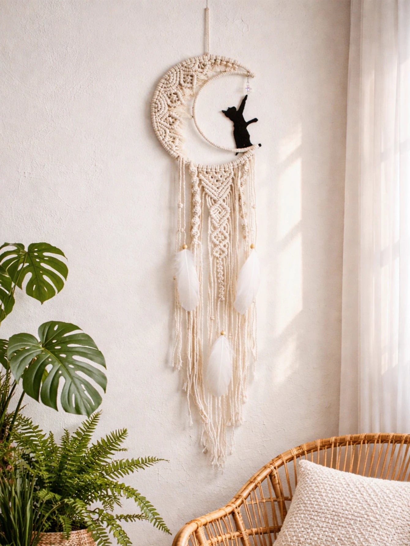 Boho Macrame Wall Hanging