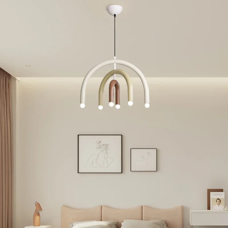 Cream-Style Pendant Chandelier