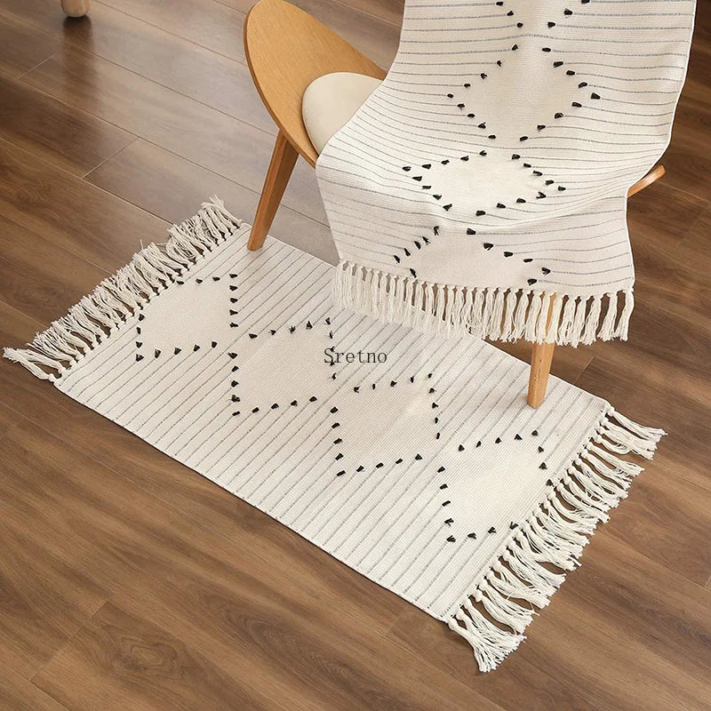 Cotton Nordic Area Rug