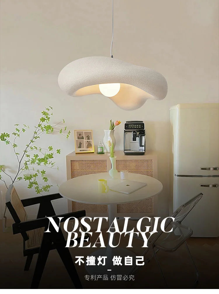 Wabi-Sabi Glass Arc Pendant Lamp