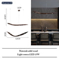 Modern Wood Pendant Lamp