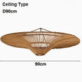 Wabi-Sabi Rattan Pendant Lamp