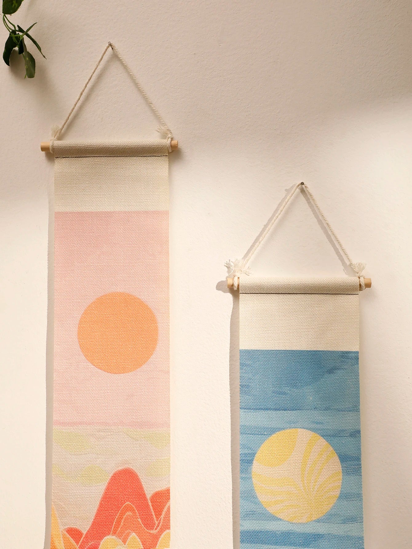 Sunset Macrame Tapestry