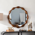 Rustic Asymmetrical Natural Wall Mirror