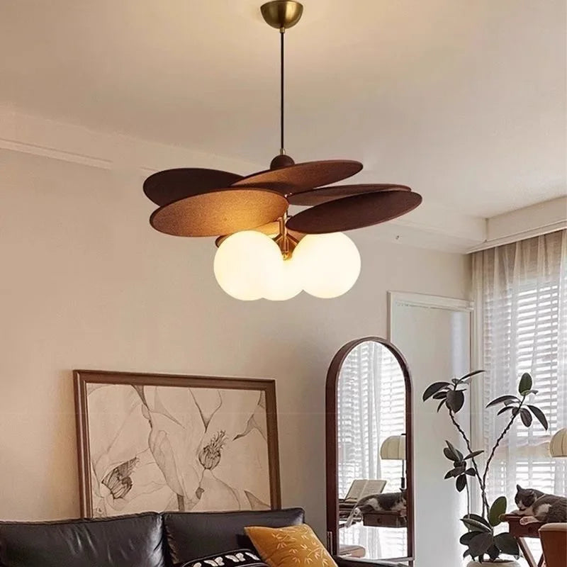 Wabi-Sabi Fabric Pendant Chandelier