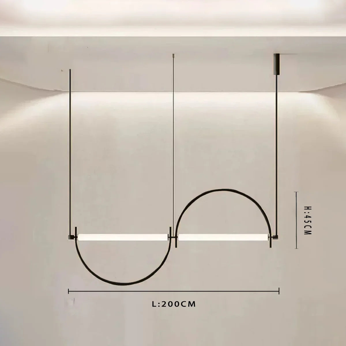 Minimalist Arc Pendant Lamp