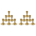 Vintage Brass Candlestick (12-Piece Set)