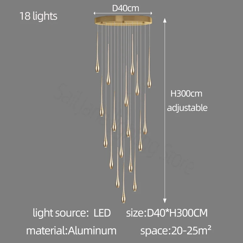 Minimalist Pendant Chandelier