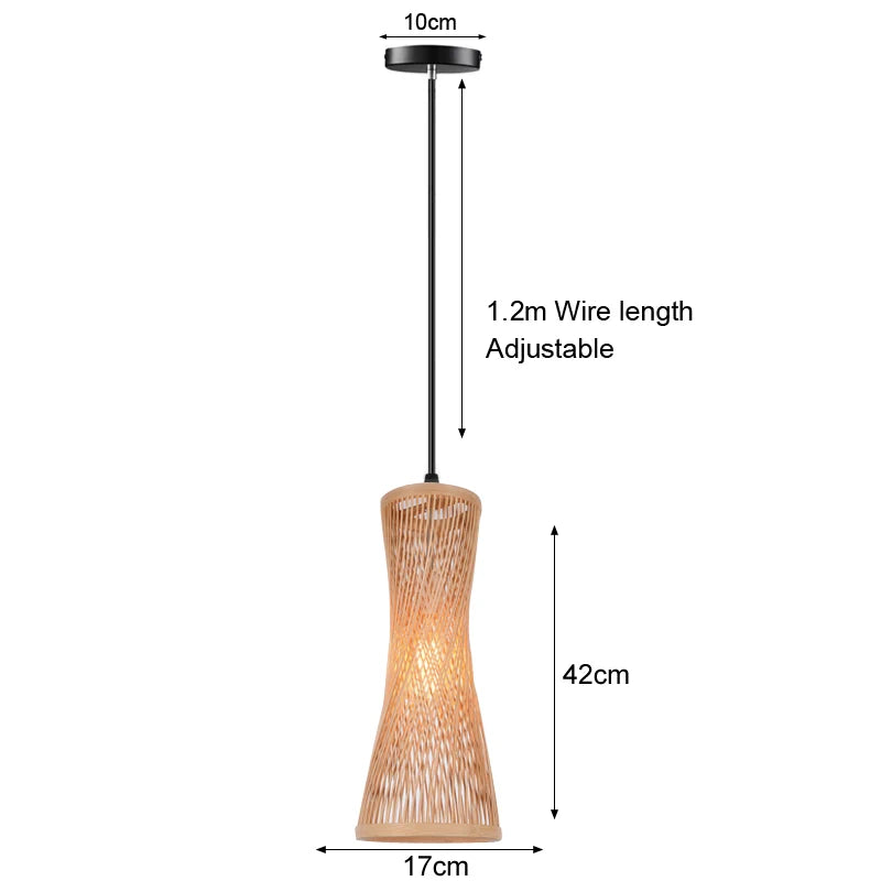 Rattan Pendant Chandelier