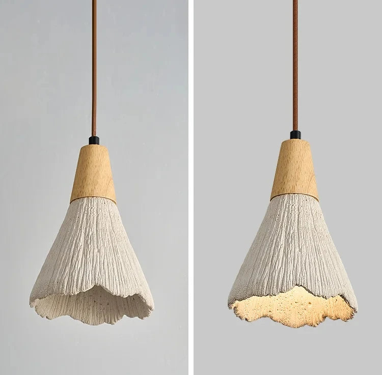 Wabi-Sabi Cement Pendant Chandelier