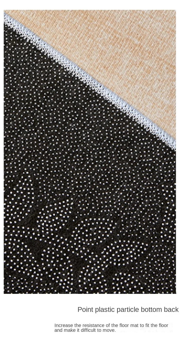 Washable Neutral Area Rug