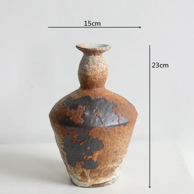 Coarse Pottery Zen Vase