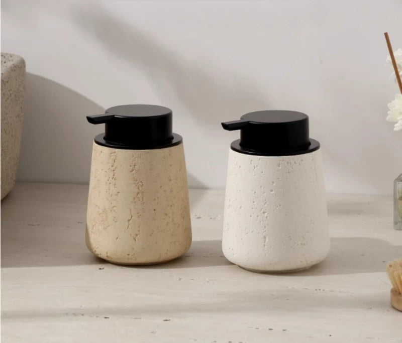 Wabi-Sabi Stone Soap Dispenser