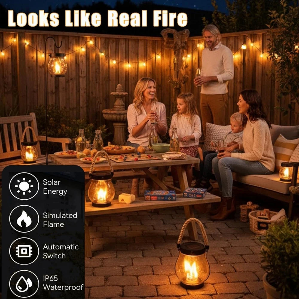 Solar Flame Lantern