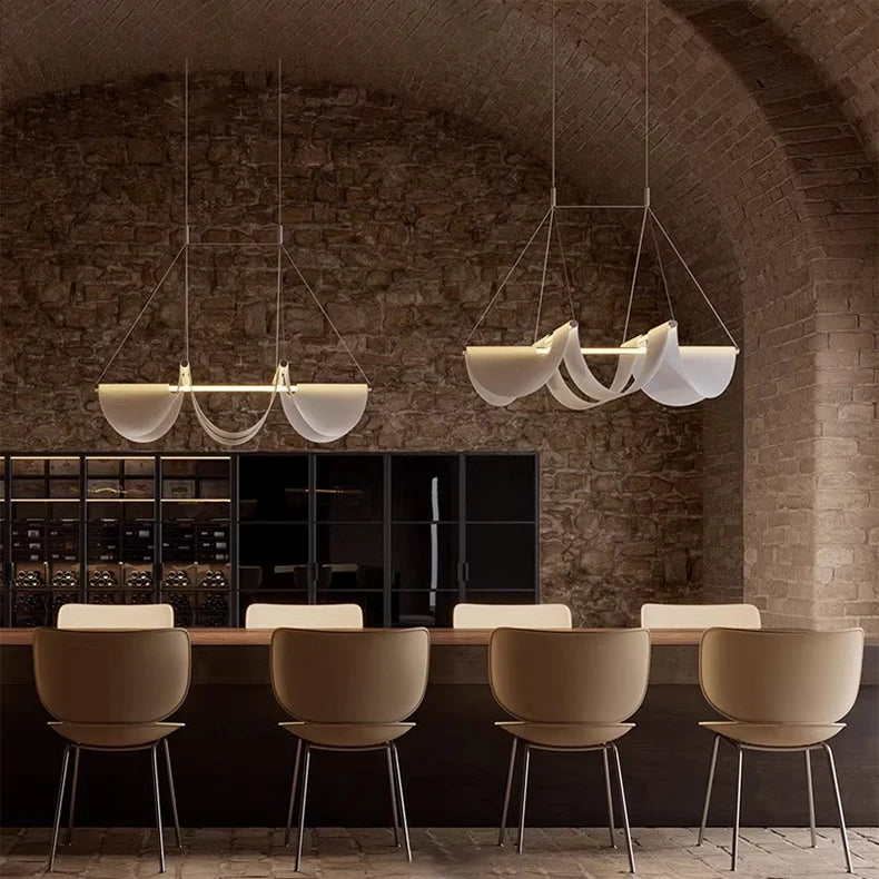 Wabi-Sabi Acrylic Pendant Chandelier