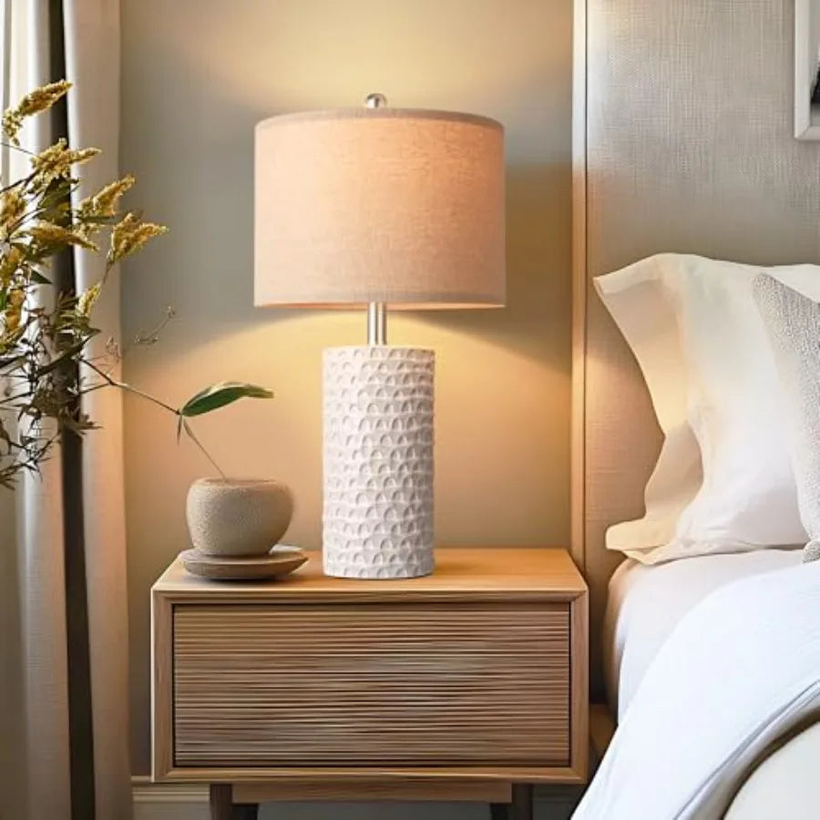 Ceramic Table Lamp, Set of 2