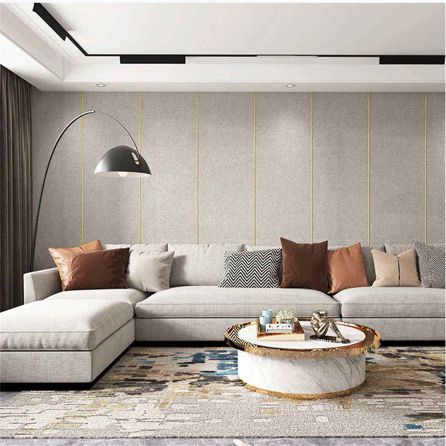 Linen Texture Foam Wallpaper