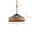 Retro Hemp Rope Pendant Chandelier