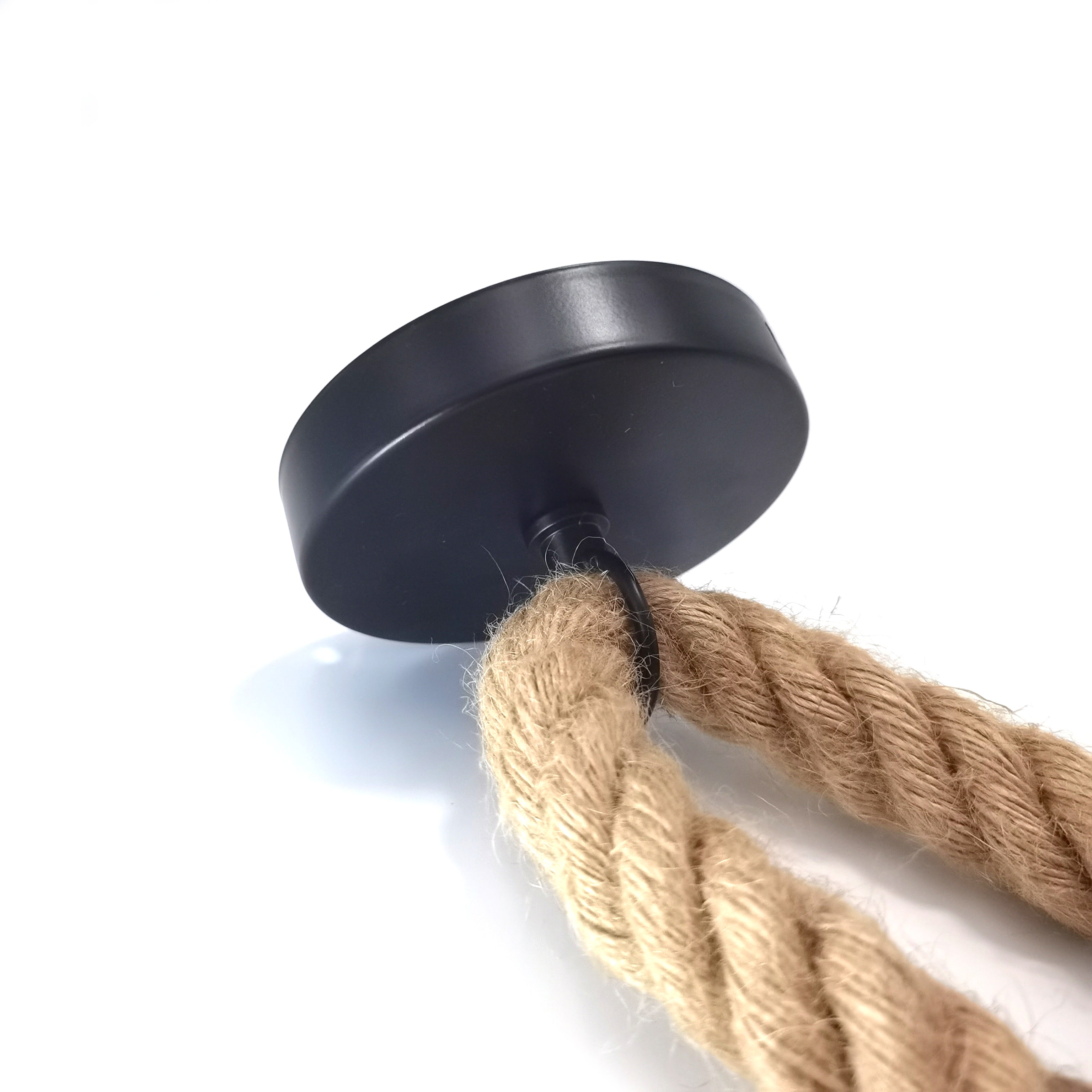 Hemp Rope Industrial Pendant Light
