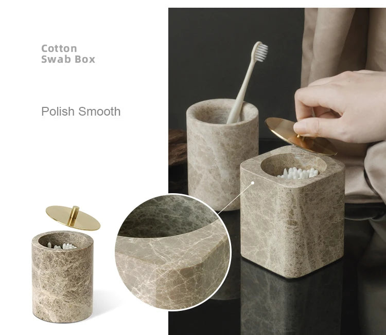 Emperador Light Marble Set