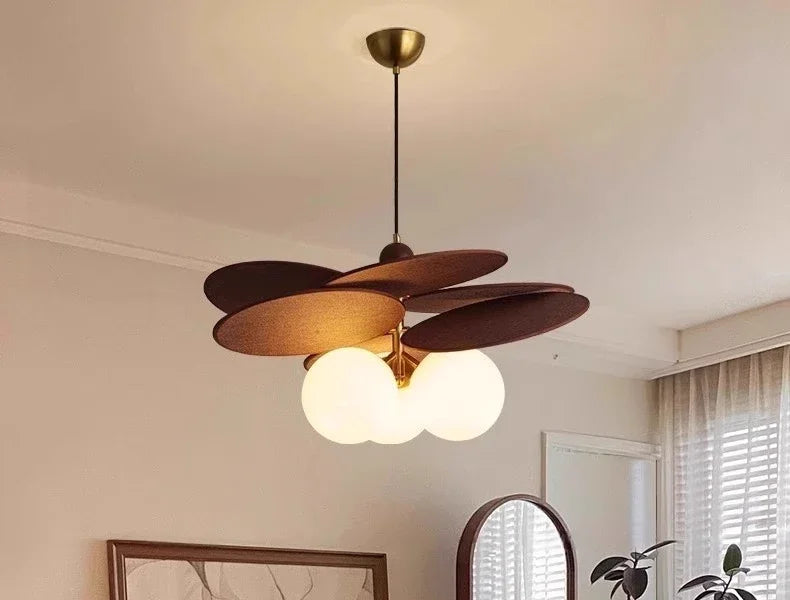 Wabi-Sabi Fabric Pendant Chandelier