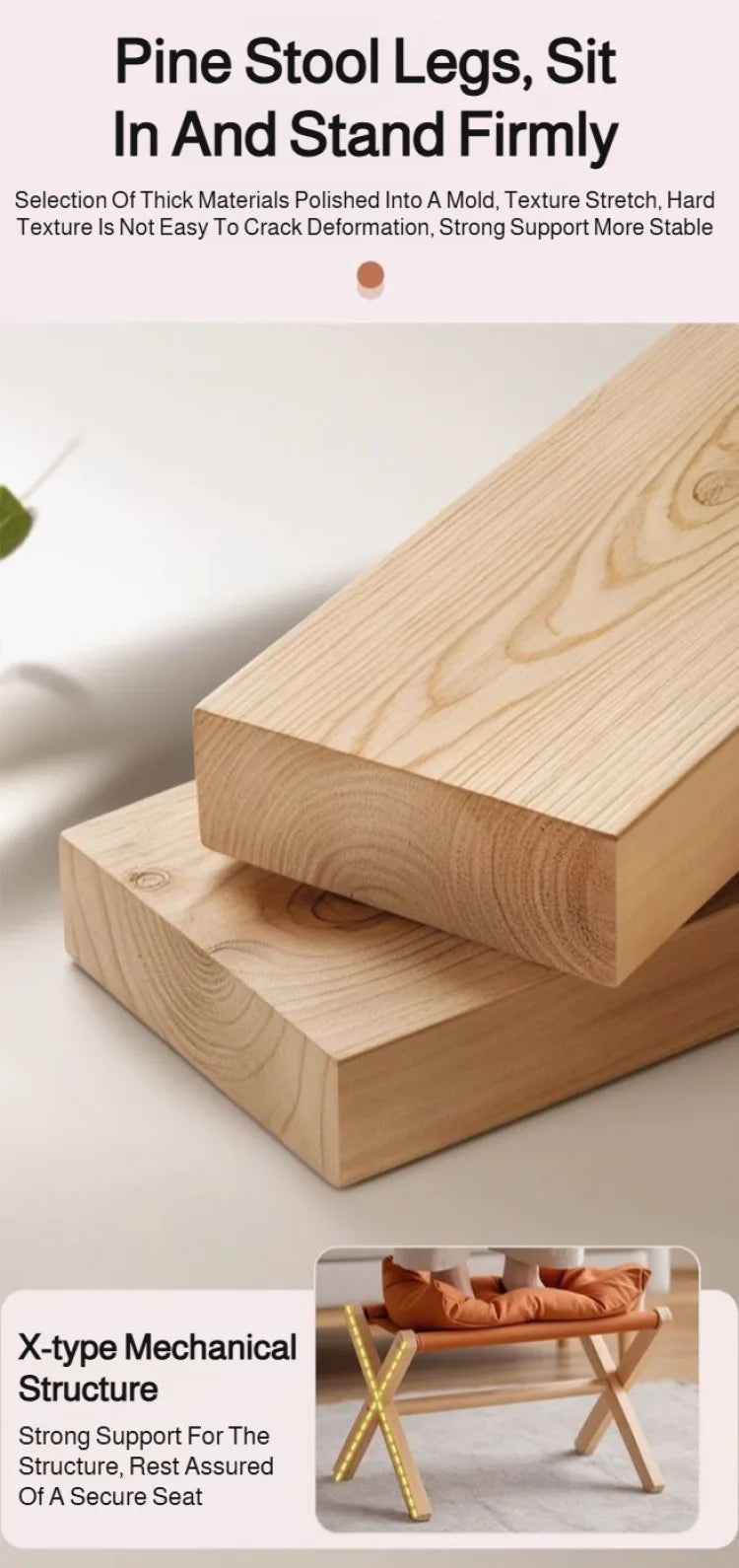 Storage Ottoman Footstool