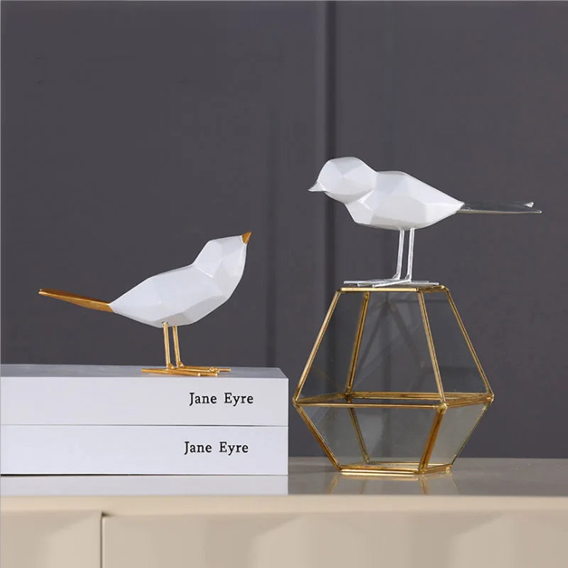 Origami Bird Figurine