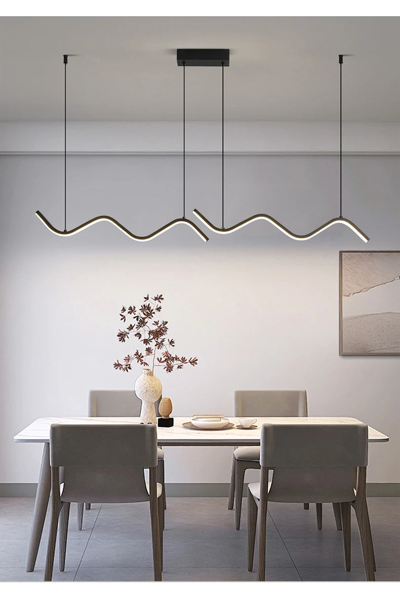 Nordic Linear Pendant Light