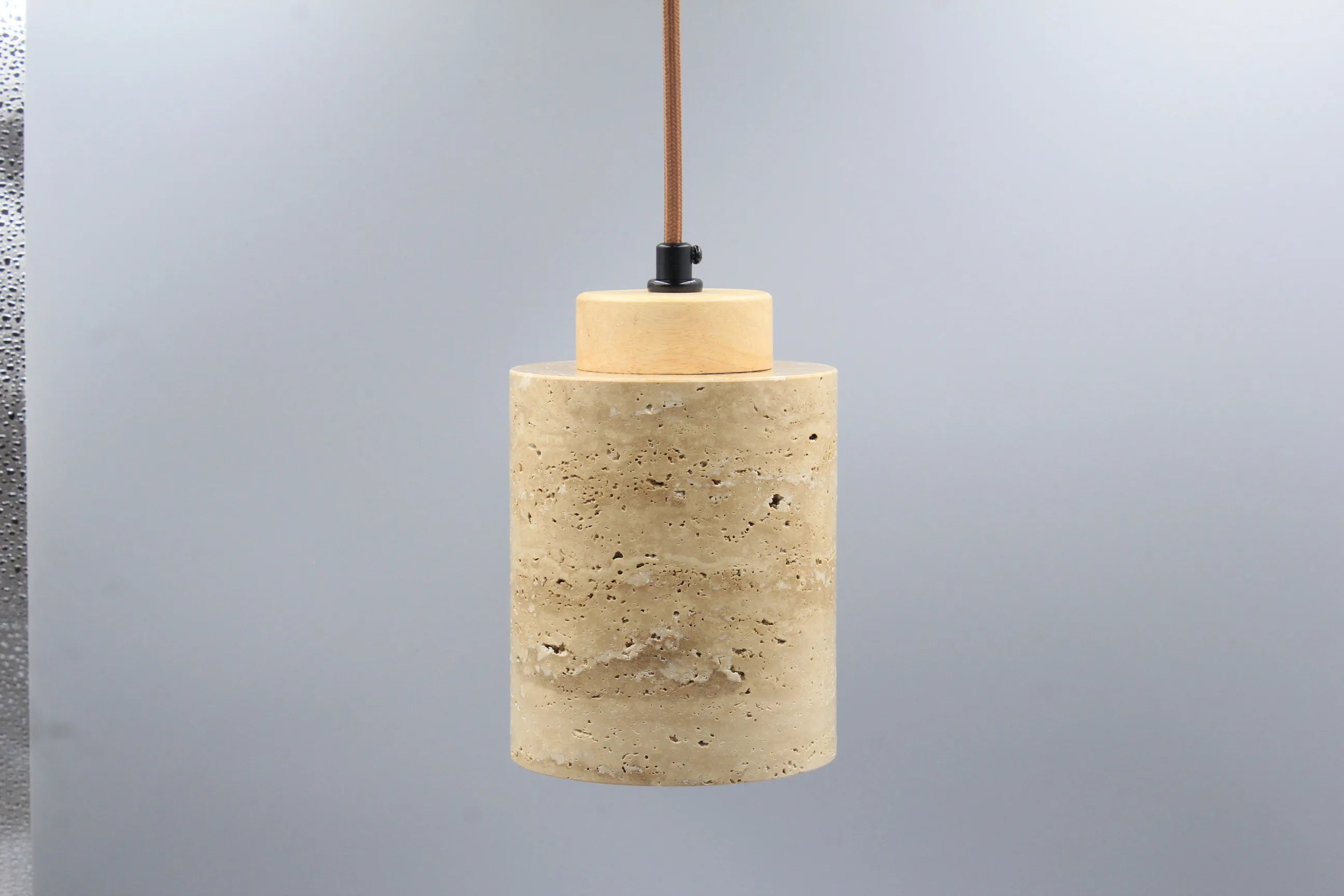 Wabi-Sabi Stone Pendant Lamp