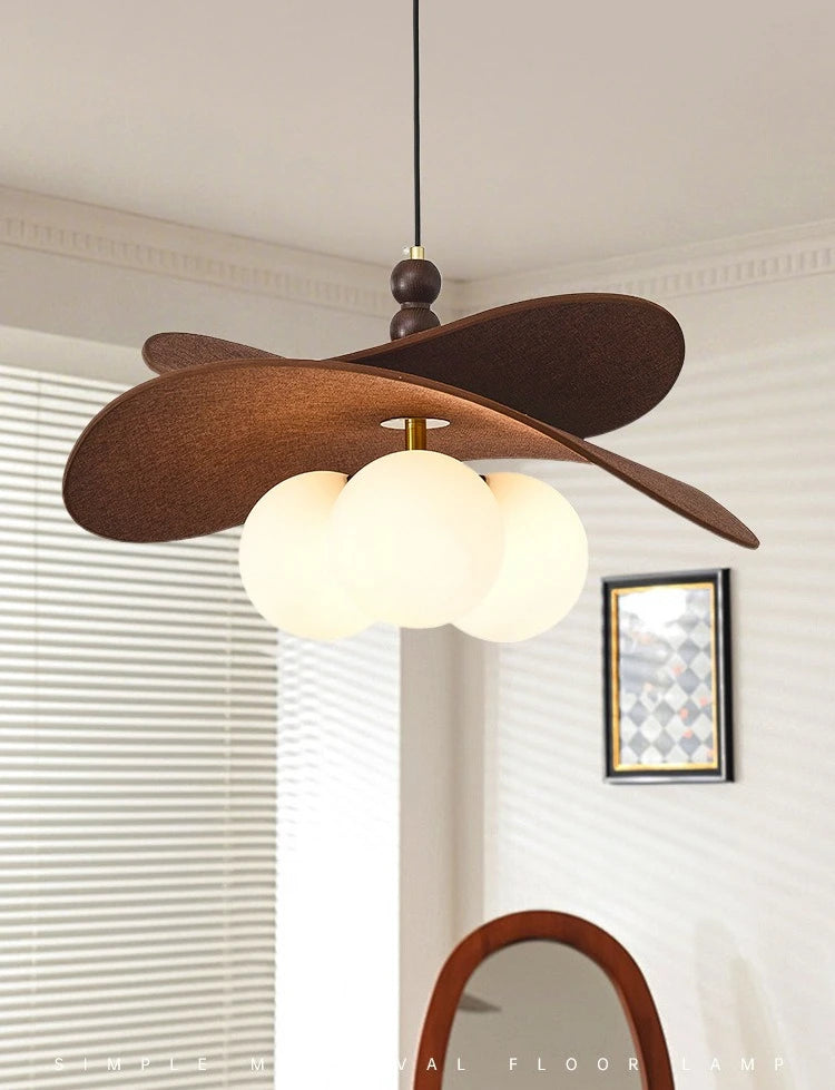 Wabi-Sabi Fabric Pendant Chandelier