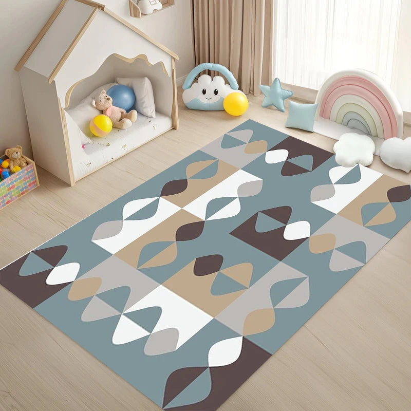Abstract Geometric Area Rug