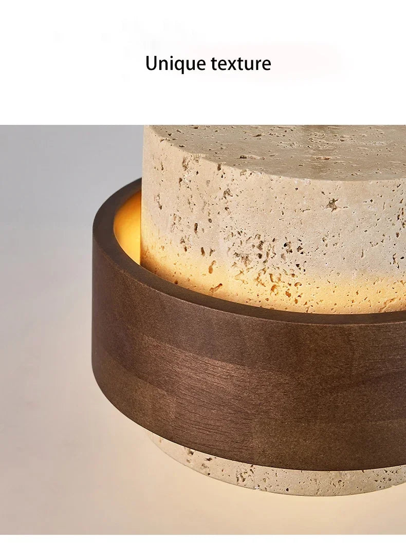Japanese Stone Pendant Chandelier