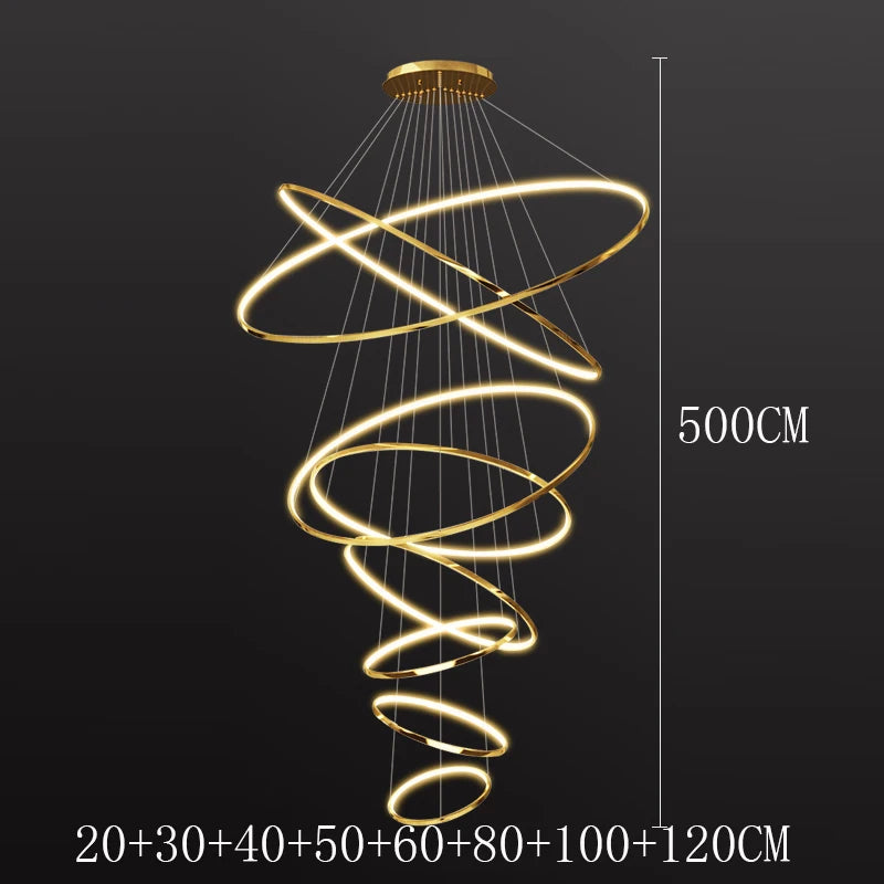 Nordic Acrylic Pendant Chandelier