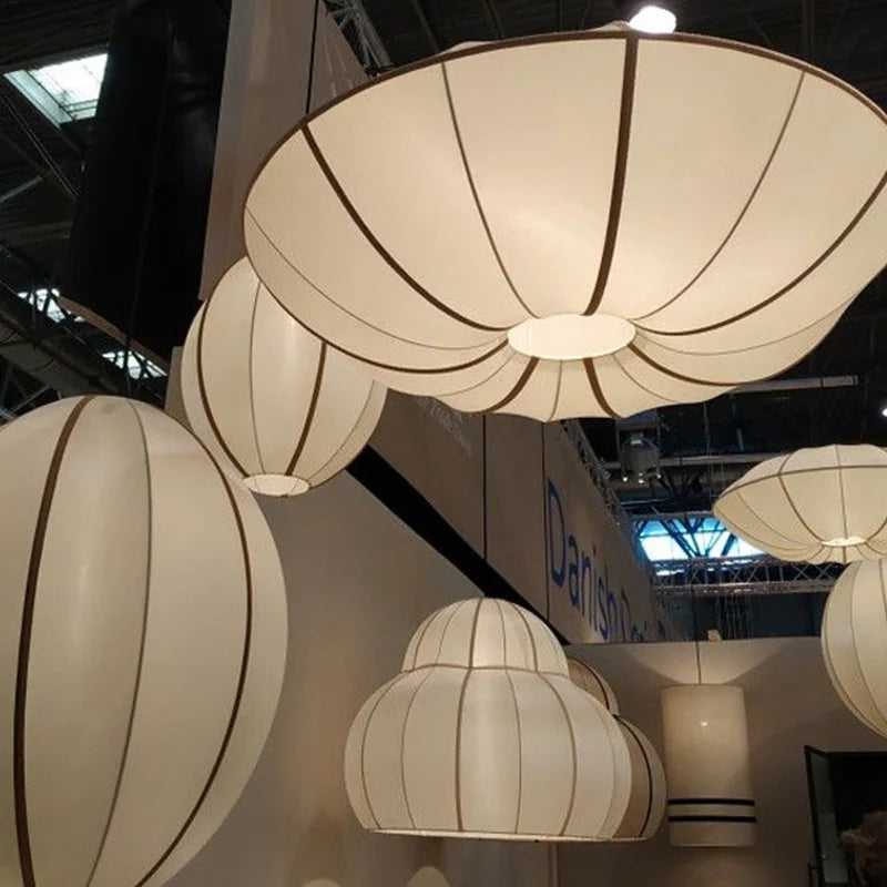 Wabi-Sabi Fabric Pendant Chandelier